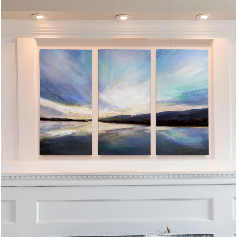 « salt flats i », impression multi-pièces sur toile, H 24 po x l 36 po x P 1,5 po