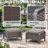 Wyland Outdoor Wicker Furniture Set With Weather-Resistant Cusions Perfect For Patios & Gardens-159539869