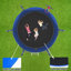 Trampoline de cour moderne de 8 pi avec enceinte sécuritaire Modern Luxury Furniture