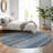 Premium Machine Washable Cerrito AMF589 Blue Rug-105052160