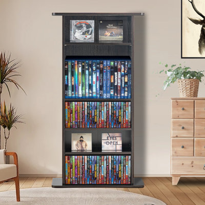 Wood 3'' H Media Shelves