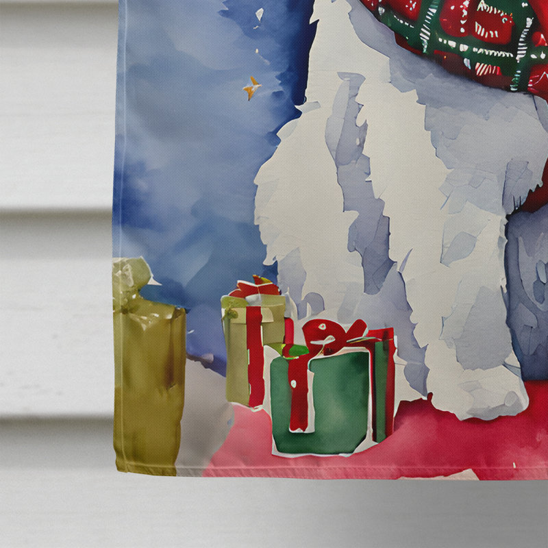 Double Sided Polyester Christmas, 40'' H x 28'' W
