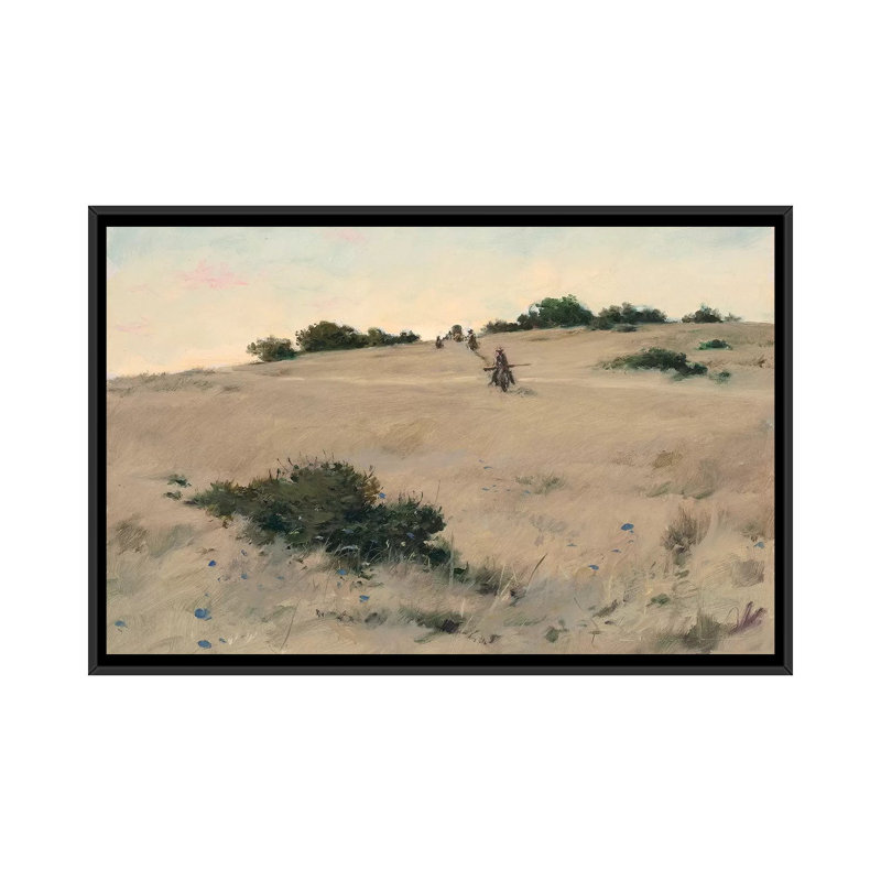 « froming home » par ernest chiriacka, reproduction d’impression sur toile tendue, H 18 po x l 26 po x P 1,5 po, Pas de tapis