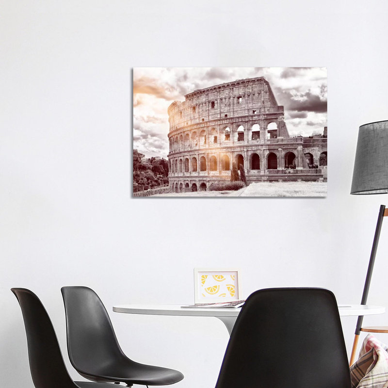 Colosseum Roma by Philippe Hugonnard - Wrapped Canvas Print, 101.6 cm H x 66.04 cm W x 3.175 cm D