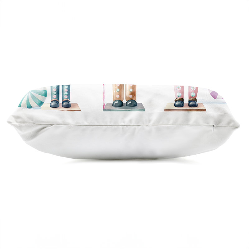 Coussin Nutcrackers & Pastel Scenery