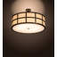 Plafonnier semi-encastré 6 lumières 36 po Zilwaukee
