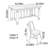 Retro Exquisite And Durable Rectangular Table-1254855903