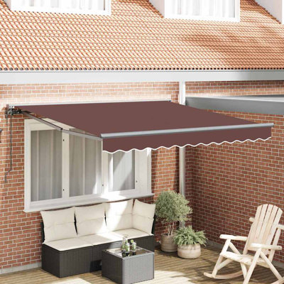 Brayden Studio Retractable Door / Window Awning