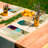 Polyester Abstract Rectangle Placemat