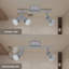LED Ceiling Spotlight Swiveling GU10 2-Flame Ceiling Spotlights Industrial Living Room-138188555