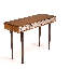 Alaila 110cm Solid Wood Console Table