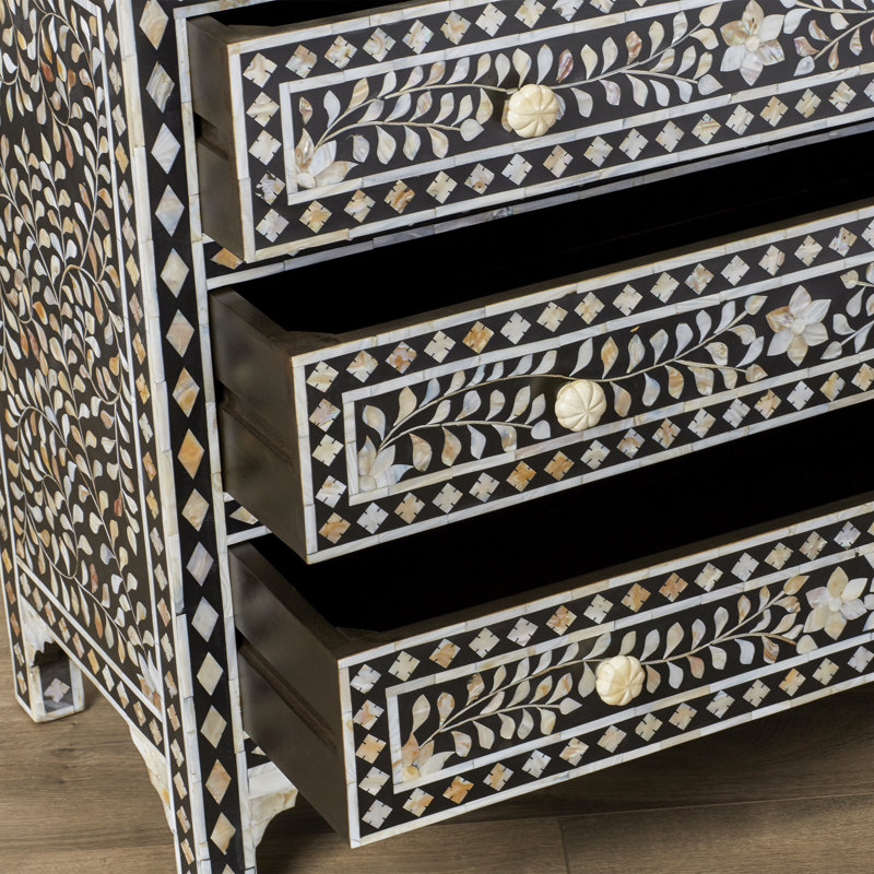 Vivienne Mother Of Pearl Drawer Chest