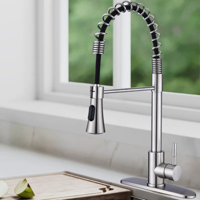Clihome Pull Down Kitchen Faucet