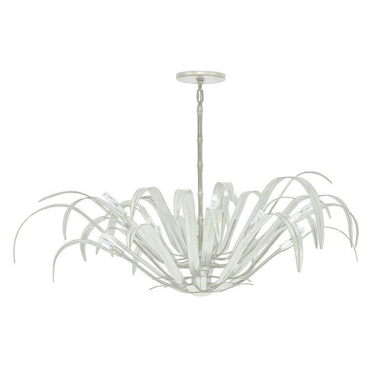 Luminaire suspendu 21 po Kabo, H 79 po x l 56 po, Patiné 