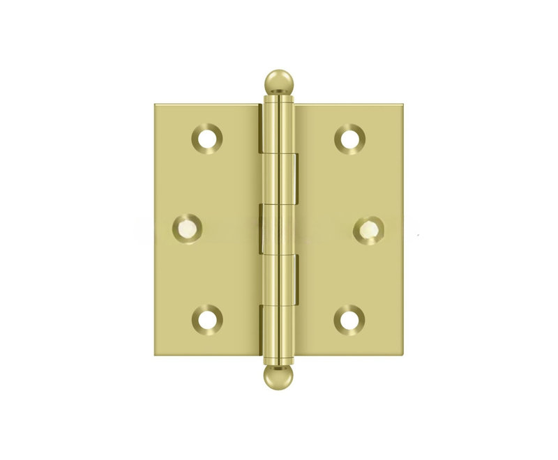 Hinge, Polished Brass