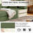 Boneless 4-in-1 Folding Convertible Sleeper Sofa Bed, Folding Floor Mattress Compression Couch-2023991292