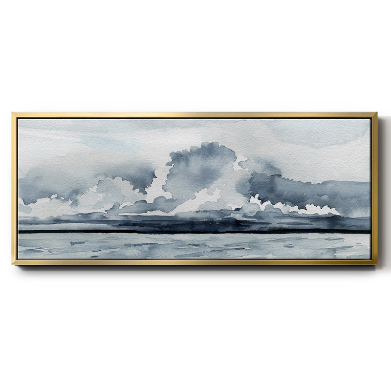 «Passing Rain Storm II», toile encadrée, H 20 po x l 50 po