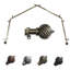 Tringle à rideaux simple à baie vitrée réglable de 28 po à 48 po Rachelle-1255826839-1319762960