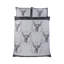 Stag & Wreath Winter Brushed Cotton Duvet Cover Set-1358939071-1358939069