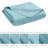 Lightweight Summer Bedspreads - 3 Piece Oversized Quilt Set - Reversible Coverlet Set - Twin Size-123016147-123016134