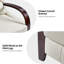 Fauteuil inclinable standard en cuir véritable Hardge-248566283