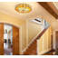Sandston 16" 3-Light Dimmable Tiffany Stained Glass Flush Mount Ceiling Light