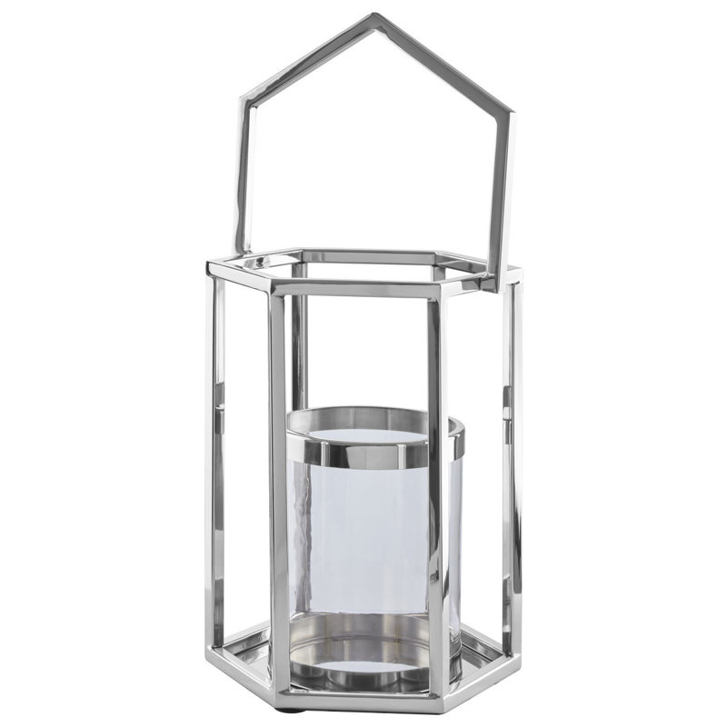 Francesca Tabletop Lantern, 54 cm H x 25 cm W x 25 cm D