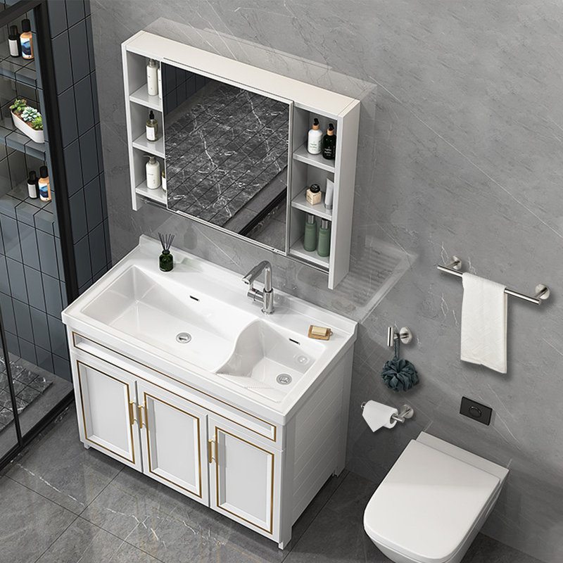 Ensemble de quincaillerie de salle de bain 3 pièces, Nickel brossé
