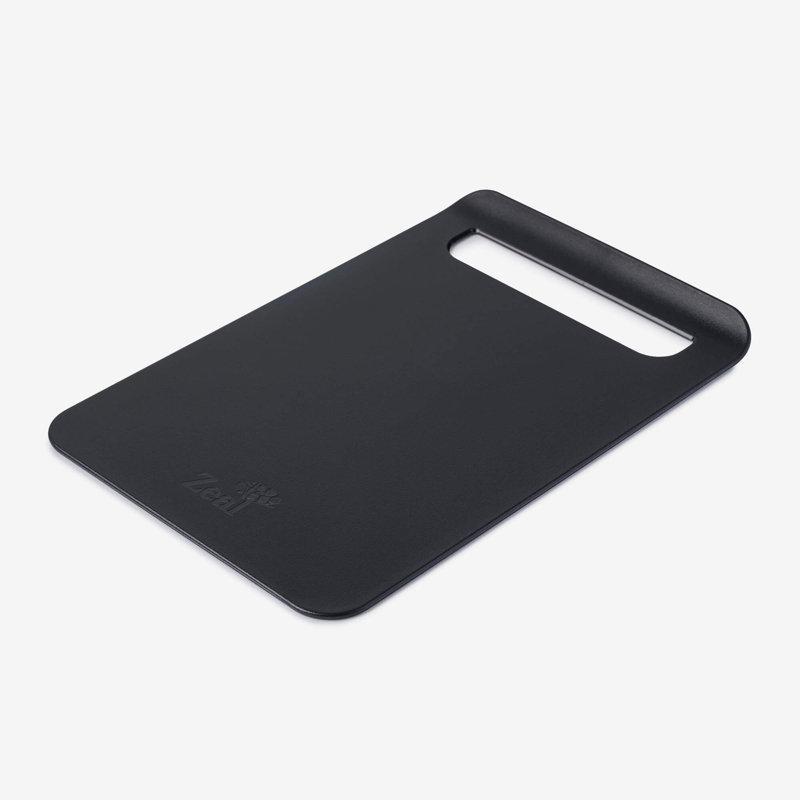 Slim Straight to Pan Chopping Board, Large, Black, 22.5cm L x 33.5cm W