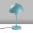 Modern Turquoise Table Lamp with Metal Body, 7.9 x 7.9 x 13.8 Inches | 13 cm Base, 39.4 in Cable, E14 Socket Max 40W | Stylish Solid Color Design for Home, Office & Novelty Décor | IP20 Rated-1975289045-1975289054