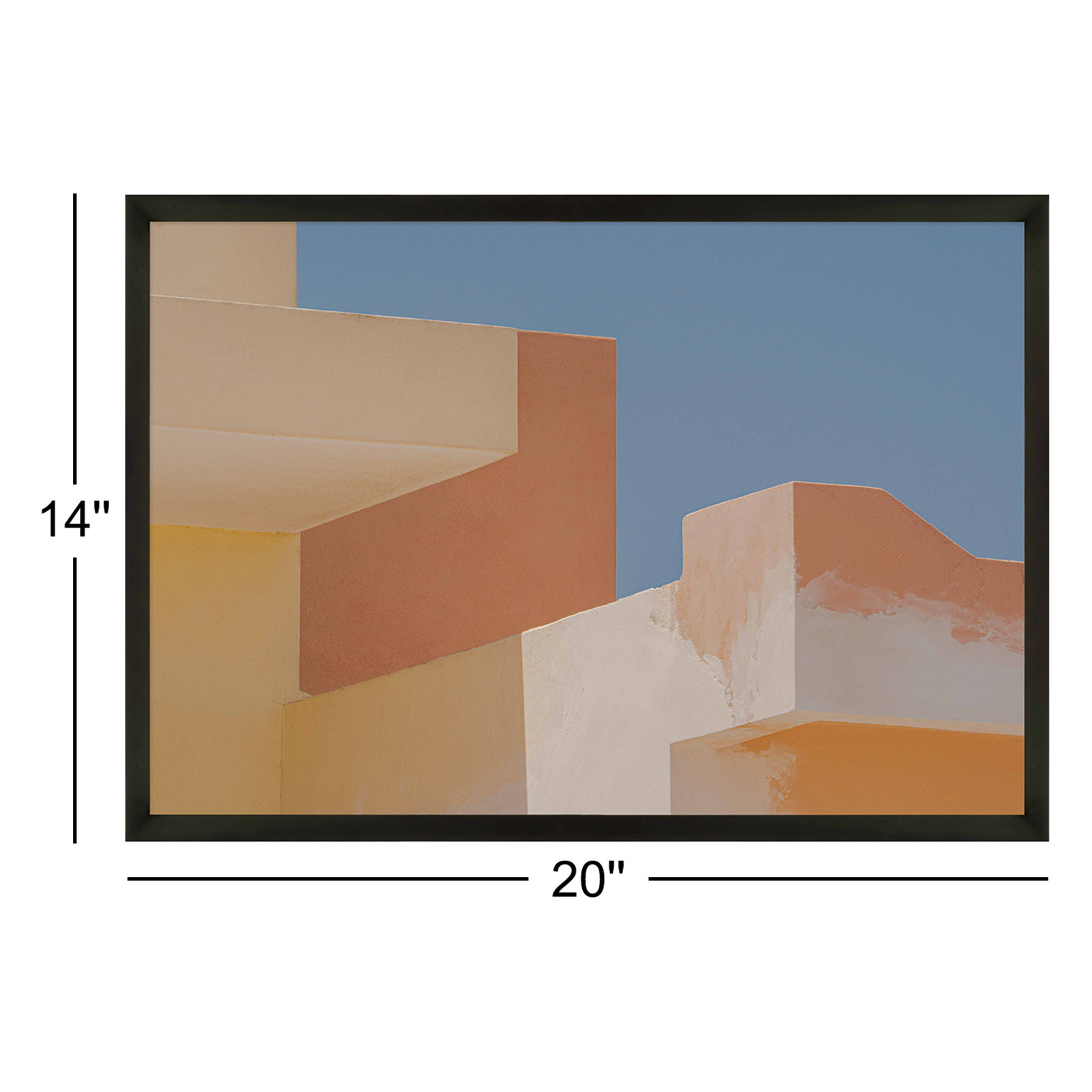 Puzzle Print by Svetlana Smirnova, 14" H x 20" W, Black