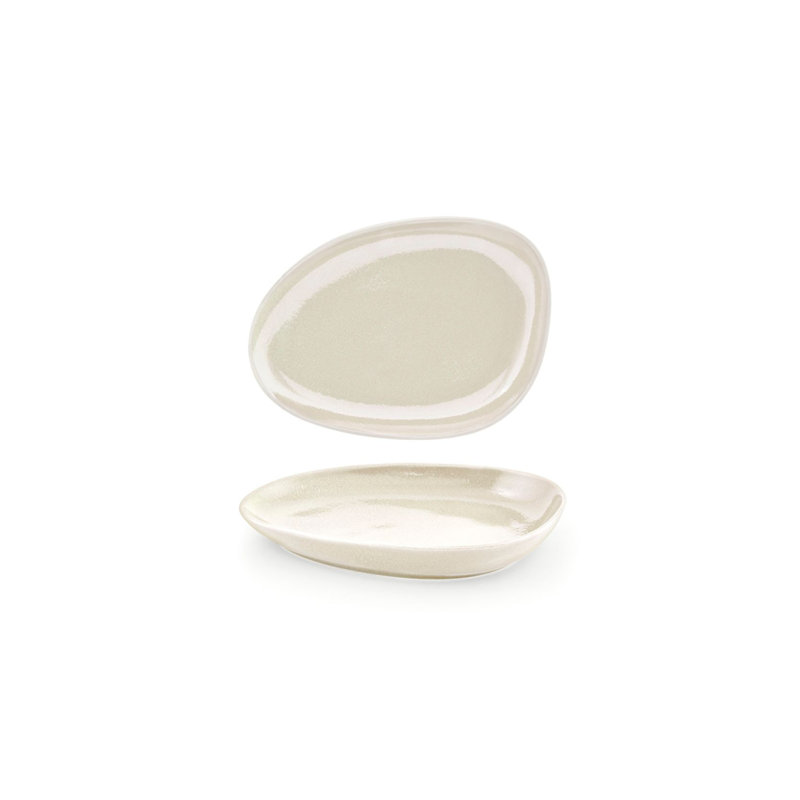 Assiette plate 8 po® Kiln, Vanille