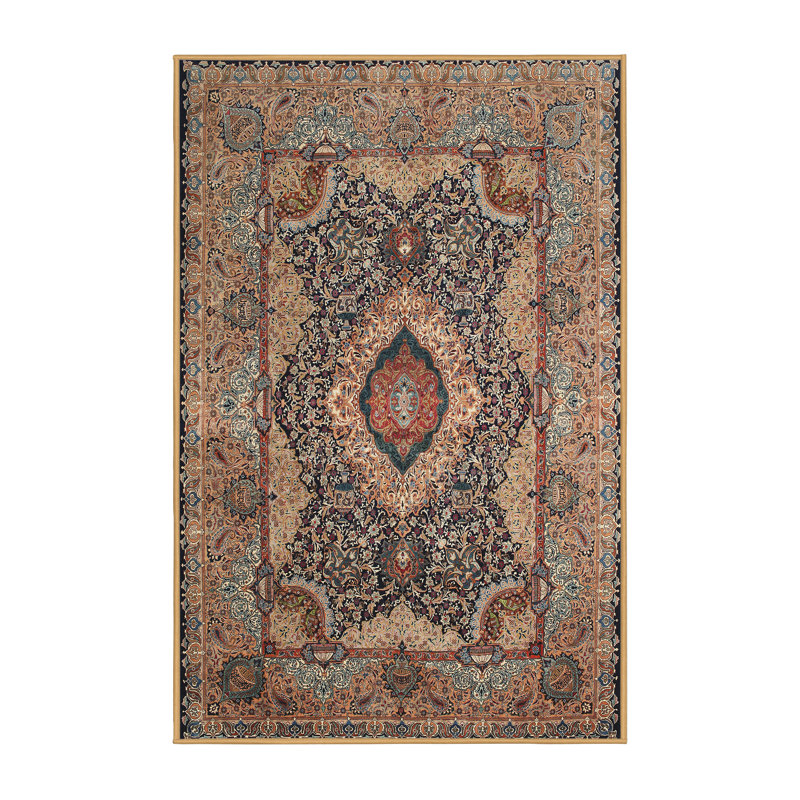 Edgao Oriental Indoor Rug, Rectangle 5' x 7'