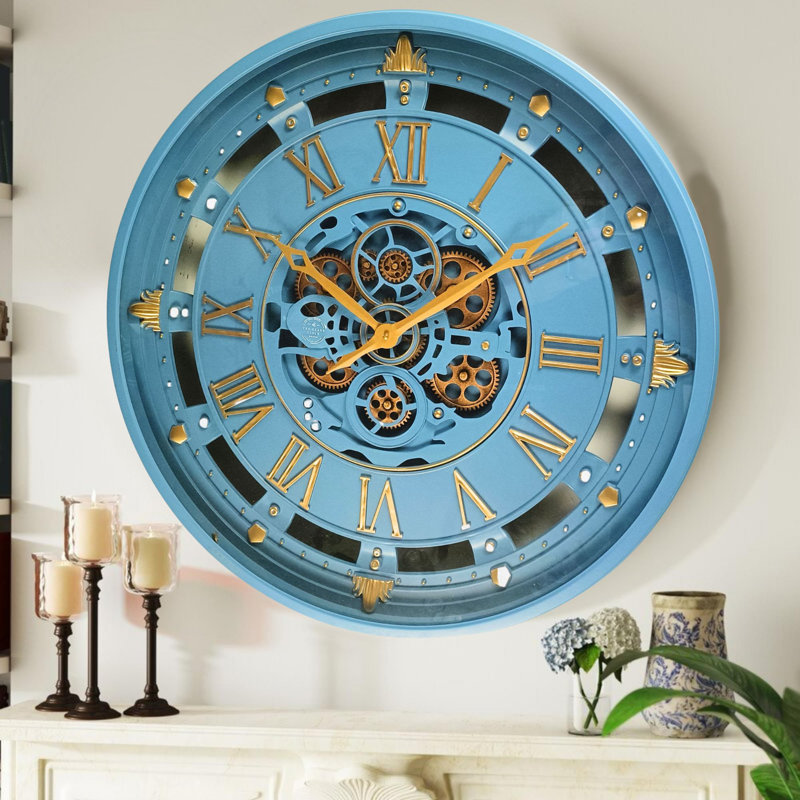 Wall Clock, Blue