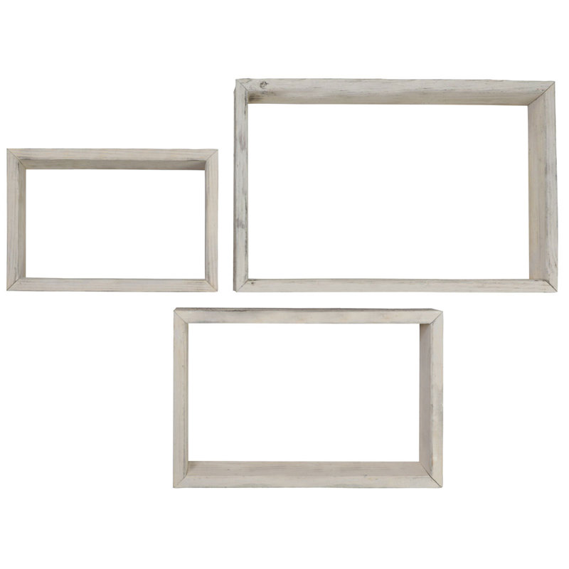 Cube Shelf with Adjustable Shelves, Chalk Dust White