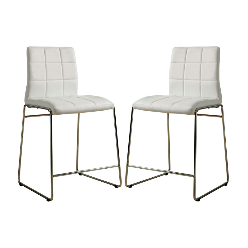 Coetta Pridmore Counter Stool, White