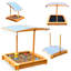 Sunside Sails Winslow 46.5'' x 46.5'' Solid Wood Sandbox