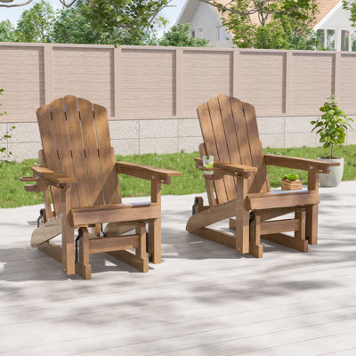 Chaise Adirondack Glider