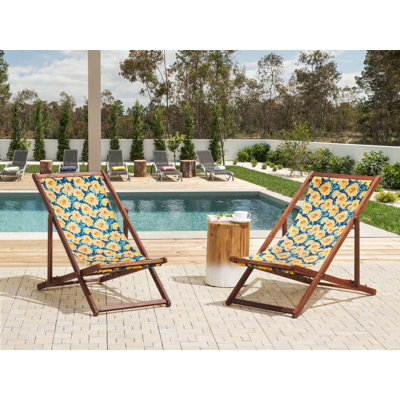 Agyen Folding Deck Chair