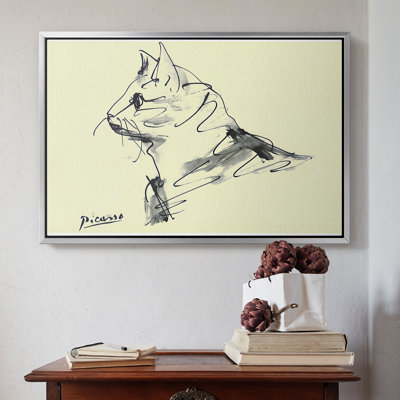 Chat (Le Chat), c. 1960 - Pablo Picasso, toile tendue avec châssis