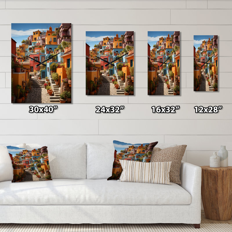Jazmond - Horloges murales paysages urbains, Petit