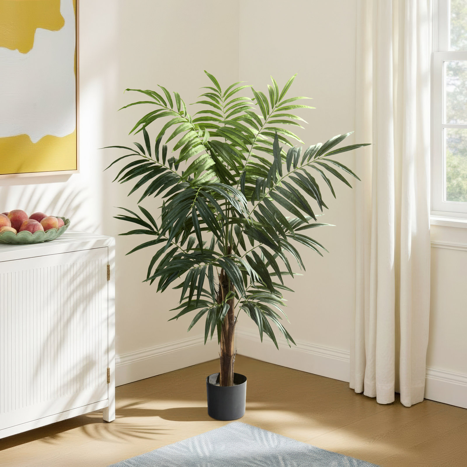 Rumy 54'' Faux Palm Tree in Pot