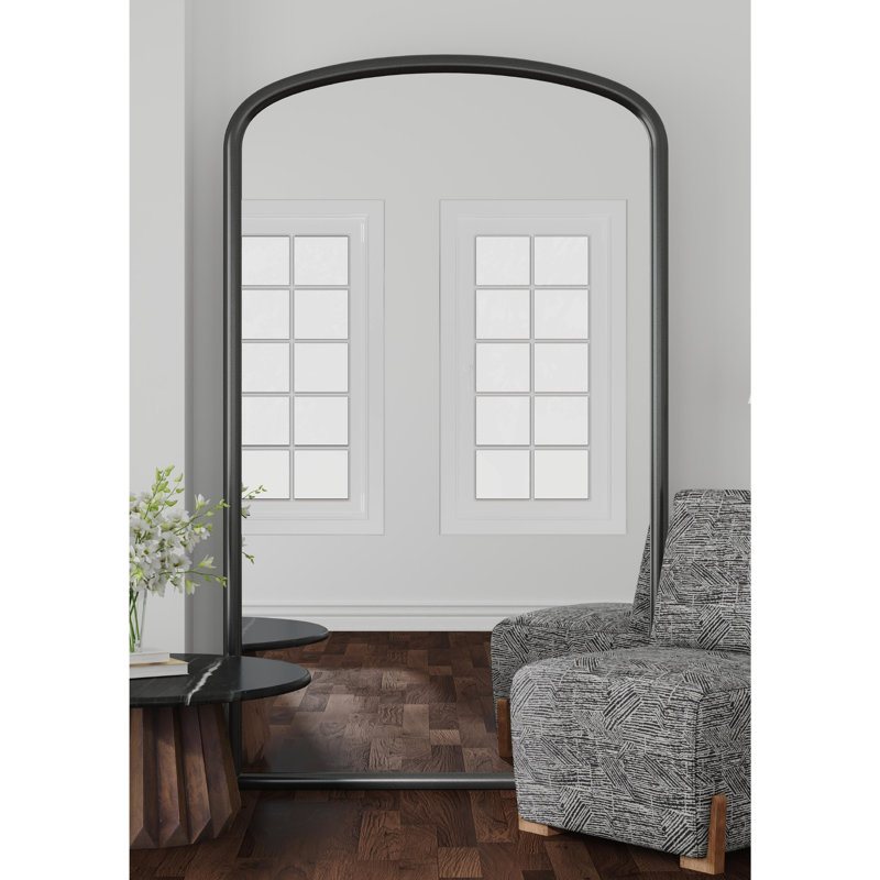 Miroir de plancher Brookings - noir, Black