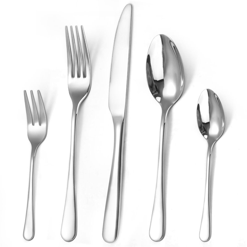 Brayden Studio Camaron 60 Piece Stainless Steel Cutlery Set , Service for 12