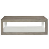 Oldham Floor Shelf Coffee Table with Storage