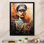 Portrait de l'empereur Wilhelm Ii - art mural sur toile empereur