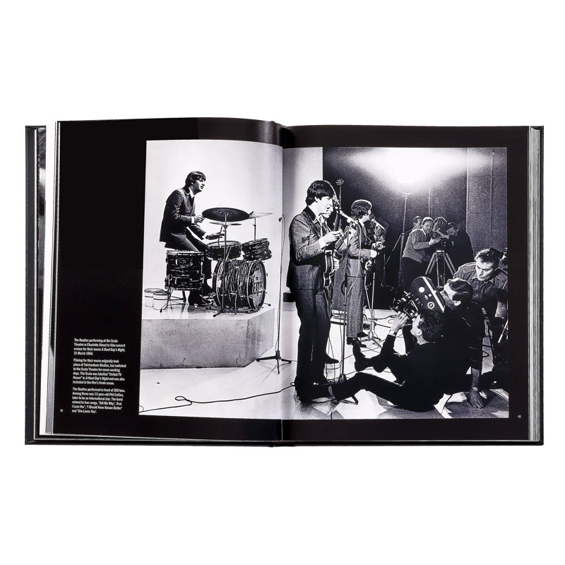 The Beatles Leather Bound Special Edition Coffee Table Book