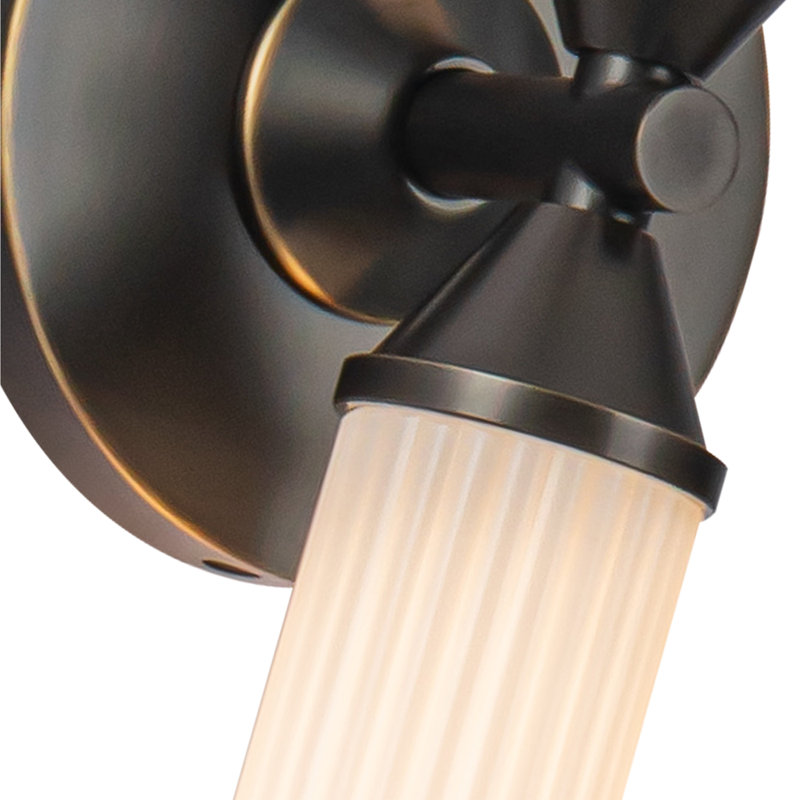 Edwin 2 - Light LED Bath Sconce, Urban Bronze