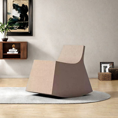 Chaise berçante élégante en PRF