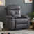 Navy Blue Leathaire